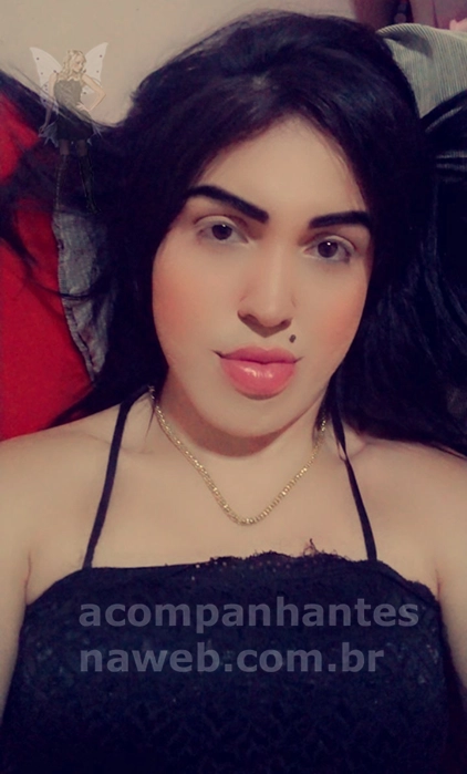 trans de programa de Fortaleza lábios sensuais